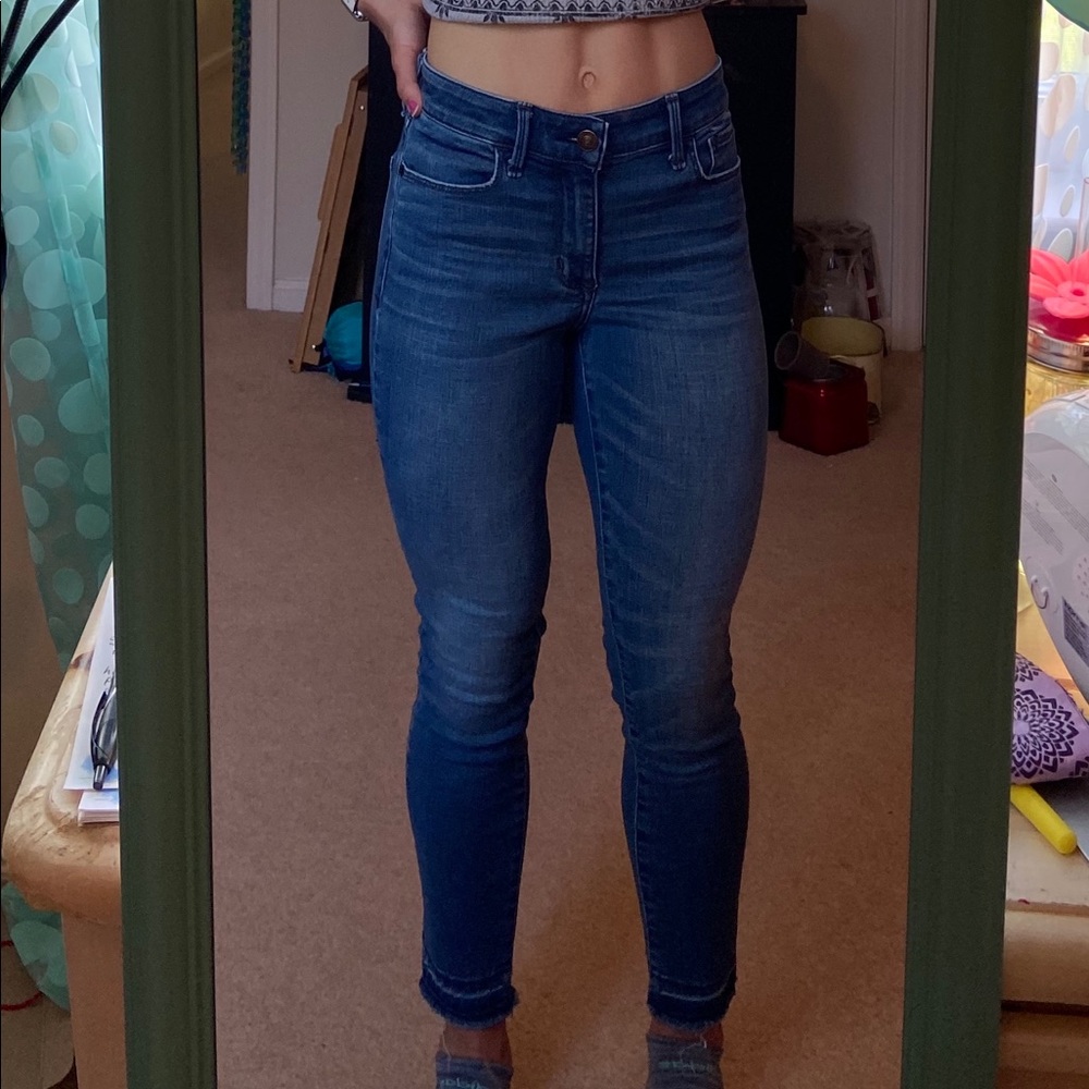 Abercrombie and Fitch Jeans (distressed hem)